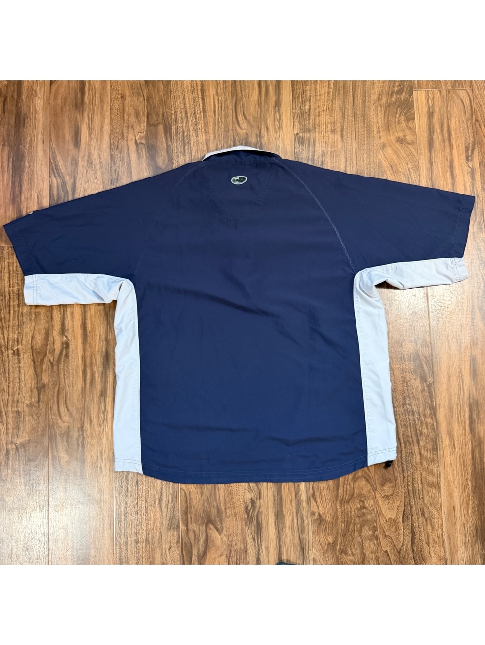 Vintage Adidas Mens ClimaShell Wind Short Sleeve Golf Jacket 1/4 Zip L Pullover - Picture 4 of 7